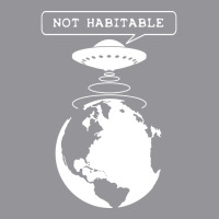 Planet Not Habitable Green 3/4 Sleeve Shirt | Artistshot