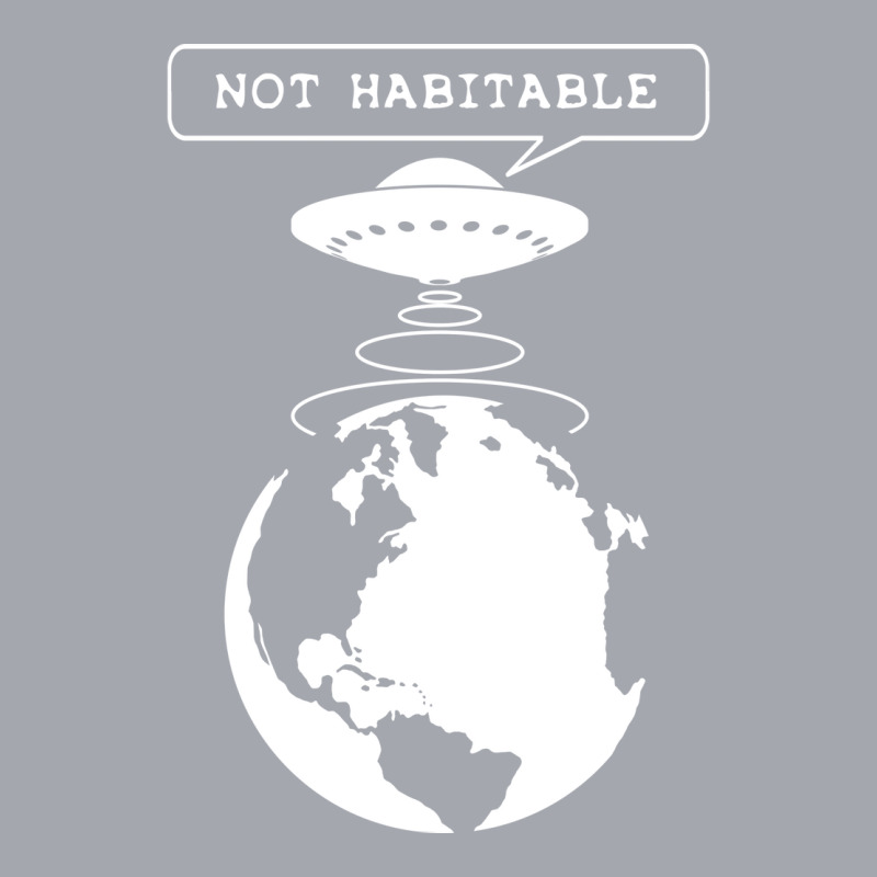 Planet Not Habitable Green Long Sleeve Shirts | Artistshot