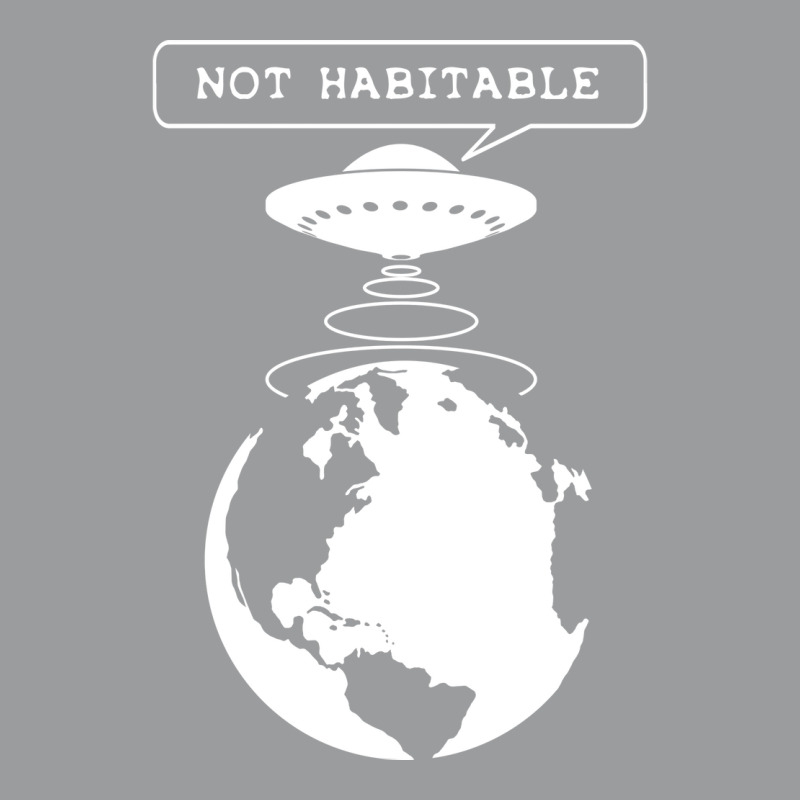 Planet Not Habitable Green Classic T-shirt | Artistshot