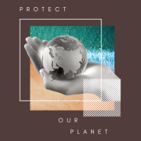 Protect Our Planet Retro Graphic T-shirt | Artistshot