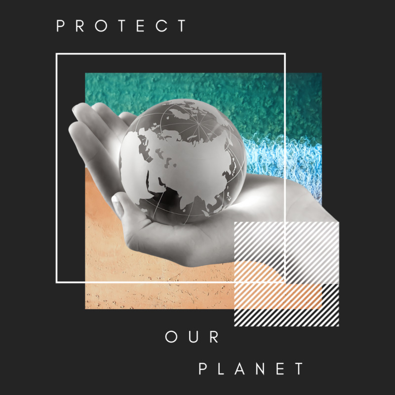 Protect Our Planet Retro 3/4 Sleeve Shirt | Artistshot