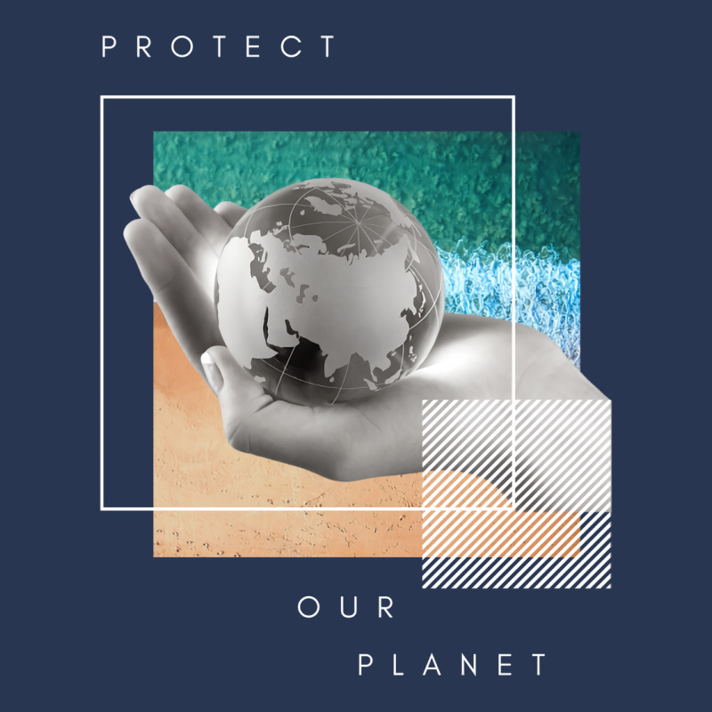 Protect Our Planet Retro Men Denim Jacket | Artistshot