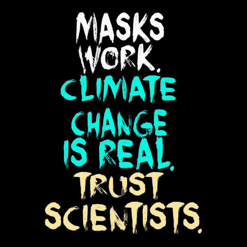 S Work Climate Change Is Real Trust Scientists Ret Men's Long Sleeve Pajama Set | Artistshot