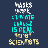 S Work Climate Change Is Real Trust Scientists Ret Men Denim Jacket | Artistshot