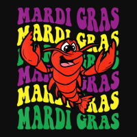 Crawfish Mardi Gras Retro Mudbug Carnival Parade C Crop Top | Artistshot