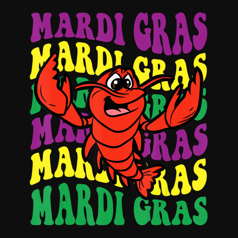 Crawfish Mardi Gras Retro Mudbug Carnival Parade C Crop Top by catricegar | Artistshot