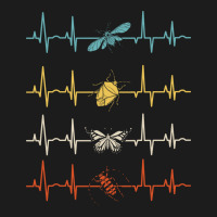 Entomology Entomologist Insects Bugs Heartbeat 70s Hoodie & Jogger Set | Artistshot