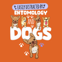 Easily Distracted By Entomology And Dogs Green Unisex Hoodie | Artistshot