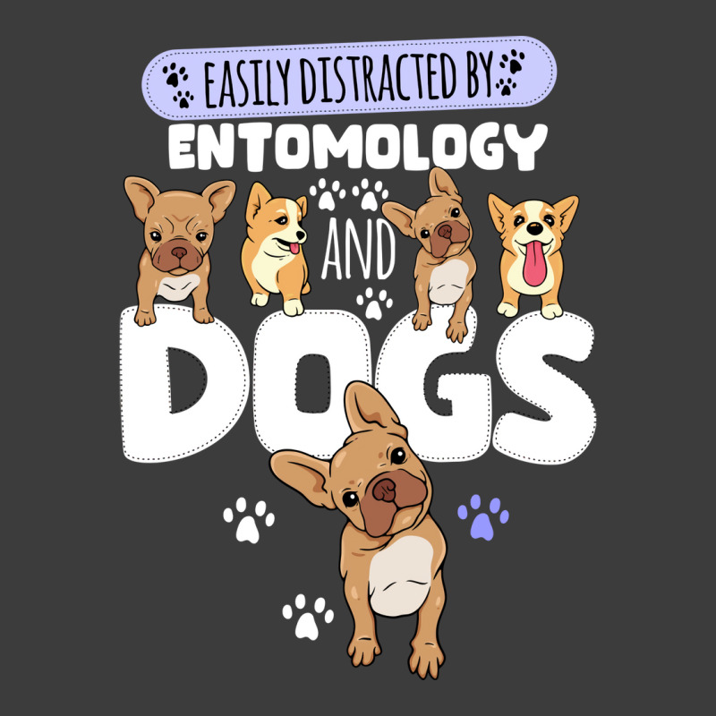 Easily Distracted By Entomology And Dogs Green Men's Polo Shirt | Artistshot