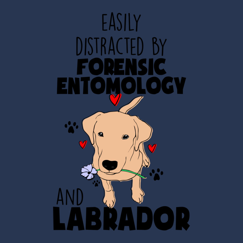 Forensic Entomology And Labrador Cute Men Denim Jacket by knapetolamj | Artistshot