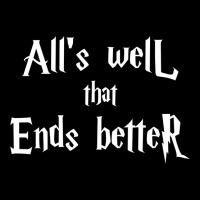 All’s Well That Ends Better 1 Cropped Hoodie | Artistshot