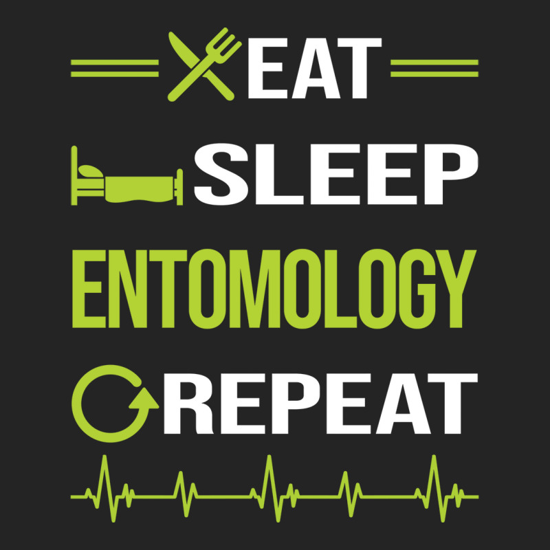 Funny Eat Sleep Repeat Entomology Entomologist Ins 3/4 Sleeve Shirt | Artistshot