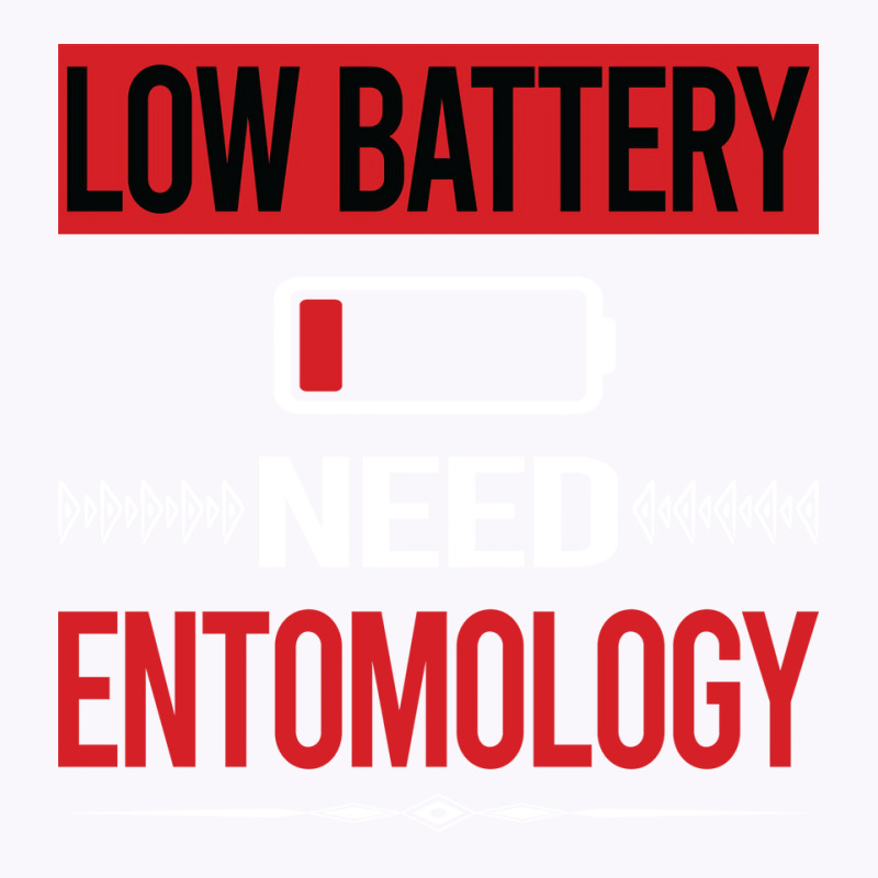 Low Battery Entomology Entomologist Insect Insects Tank Top | Artistshot