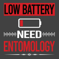 Low Battery Entomology Entomologist Insect Insects Vintage T-shirt | Artistshot