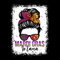 Messy Bun Hair Glasses Beads New Orleans Mardi Gra Long Sleeve Shirts | Artistshot