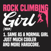 Bouldering Girls Climber Boulderer Artificial Rock T-shirt | Artistshot