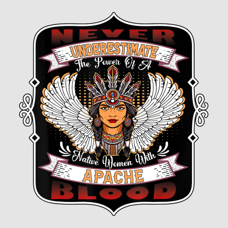 Never Underestimate A Native Woman With Apache Blo Exclusive T-shirt | Artistshot