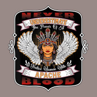 Never Underestimate A Native Woman With Apache Blo Vintage T-shirt | Artistshot