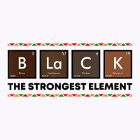 Black The Strongest Element Bhm Melanin Black Hist Tank Top | Artistshot