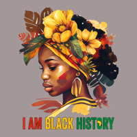 I Am Black History Women Girls Black Queen Month H Vintage Hoodie | Artistshot