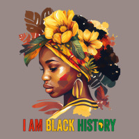 I Am Black History Women Girls Black Queen Month H Vintage T-shirt | Artistshot