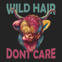 Cowgirl Wild Hair Dont Care Scottish Highland Cows 3/4 Sleeve Shirt | Artistshot