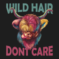 Cowgirl Wild Hair Dont Care Scottish Highland Cows Classic T-shirt | Artistshot