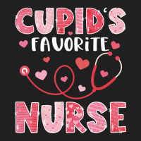 Cupid's Favorite Nurse Valentine's Day T Shirt T-shirt | Artistshot