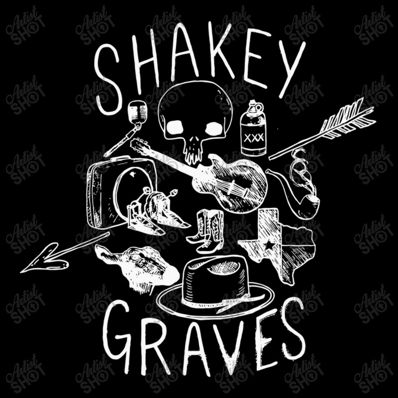 Shakey ,graves Music Fleece Short | Artistshot