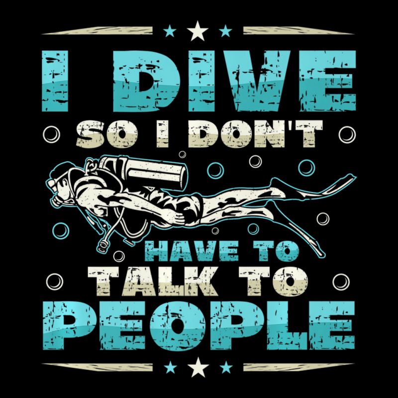 I Dive So I DonÂ´t Have To Talk To People Diver Fleece Short | Artistshot