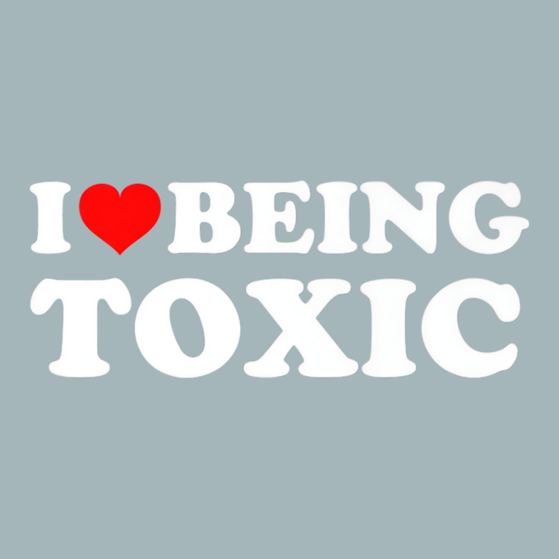 I Love Being Toxic Premium T Shirt Unisex Sherpa-lined Denim Jacket | Artistshot