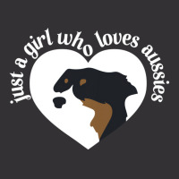 Just A Girl Who Loves Aussies Australian Shepherd Vintage Hoodie | Artistshot