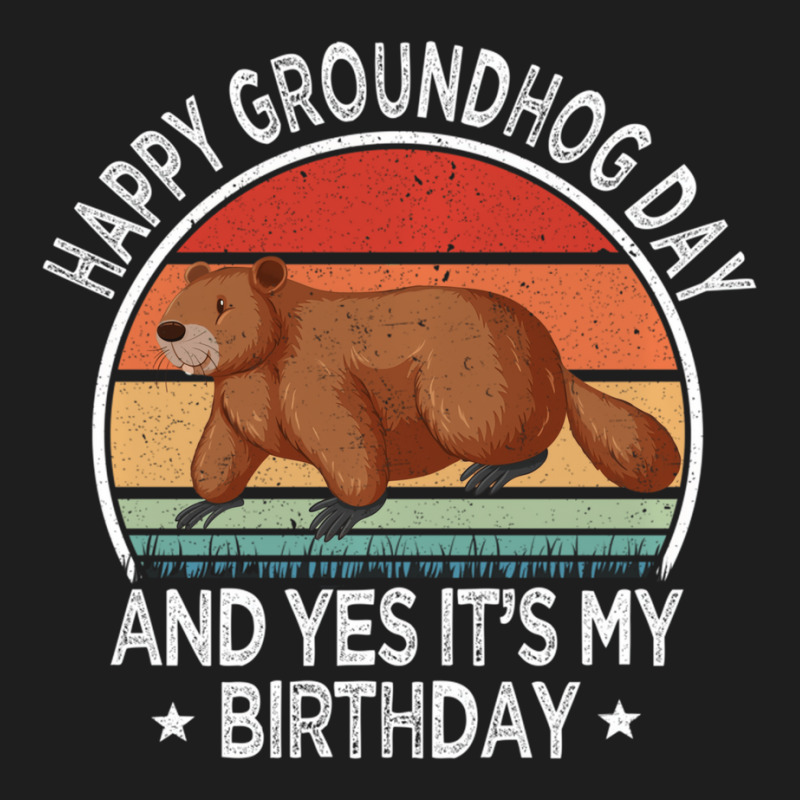 Happy Groundhog Day 2023 Birthday Funny Groundhog Classic T-shirt | Artistshot