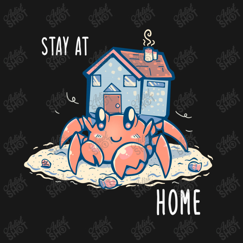 Stay At Home Hermit Crab Flannel Shirt | Artistshot