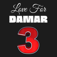 Love For Damar 3 Shirt Damar We Are With You Damar Hoodie & Jogger Set | Artistshot