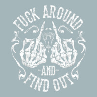 Fuck Around And Find Out Pullover Hoodie Unisex Sherpa-lined Denim Jacket | Artistshot