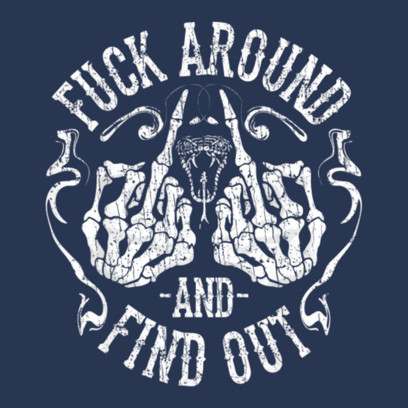 Fuck Around And Find Out Pullover Hoodie Men Denim Jacket by cottman | Artistshot