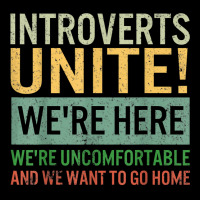 Introvert Introverts Unite Here Uncomfortable Want Youth Jogger | Artistshot