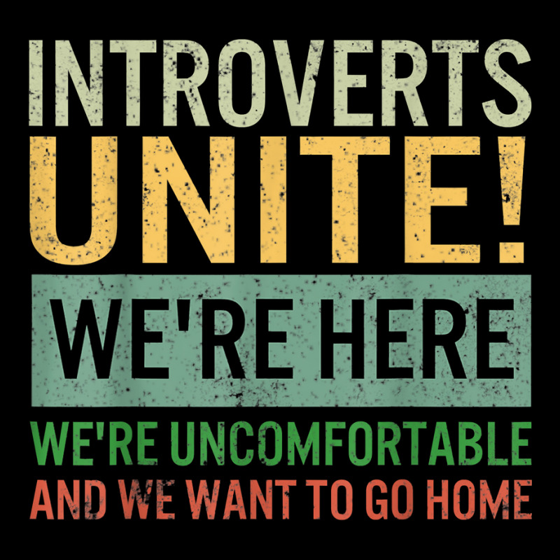 Introvert Introverts Unite Here Uncomfortable Want Youth Jogger by capen | Artistshot