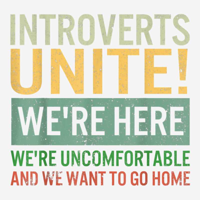 Introvert Introverts Unite Here Uncomfortable Want Baby Bibs by capen | Artistshot