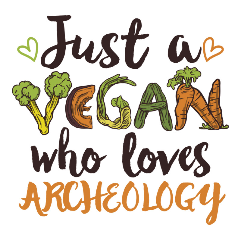 Just A Vegan Who Loves Archeology Gift Nature Crop Top by jhanasuttal | Artistshot