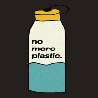 No More Plastic Green Tank Top | Artistshot