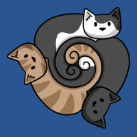 Cats With Spiral Tails Vintage T-shirt | Artistshot