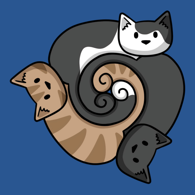 Cats With Spiral Tails Vintage T-shirt | Artistshot