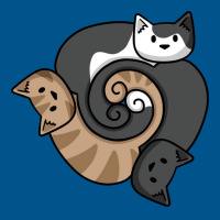 Cats With Spiral Tails Vintage Classic T-shirt | Artistshot