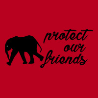 Protect Our Friends Elephant Funny Classic T-shirt | Artistshot