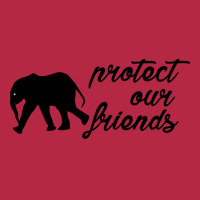 Protect Our Friends Elephant Funny Champion Hoodie | Artistshot