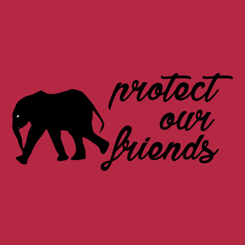 Protect Our Friends Elephant Funny Champion Hoodie | Artistshot