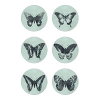 Vintage Butterflies Mega Sticker Pack Blue Retro S Crewneck Sweatshirt | Artistshot