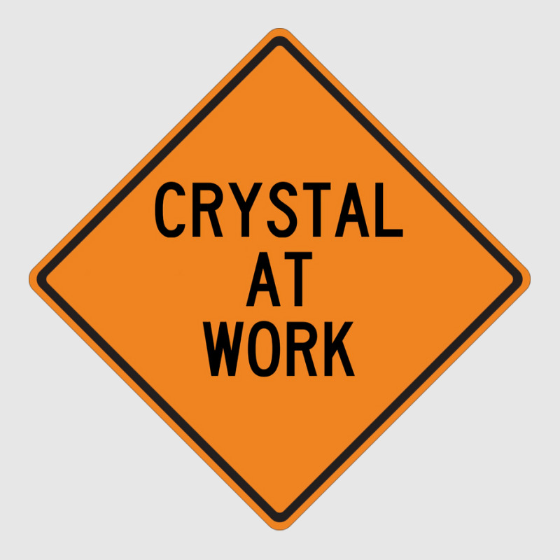 Crystal At Work Funny Warning Sign Summer Unisex Jogger by brosigwetiel | Artistshot